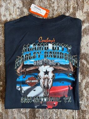 Men’s Harley-Davidson Black Tee NWT
